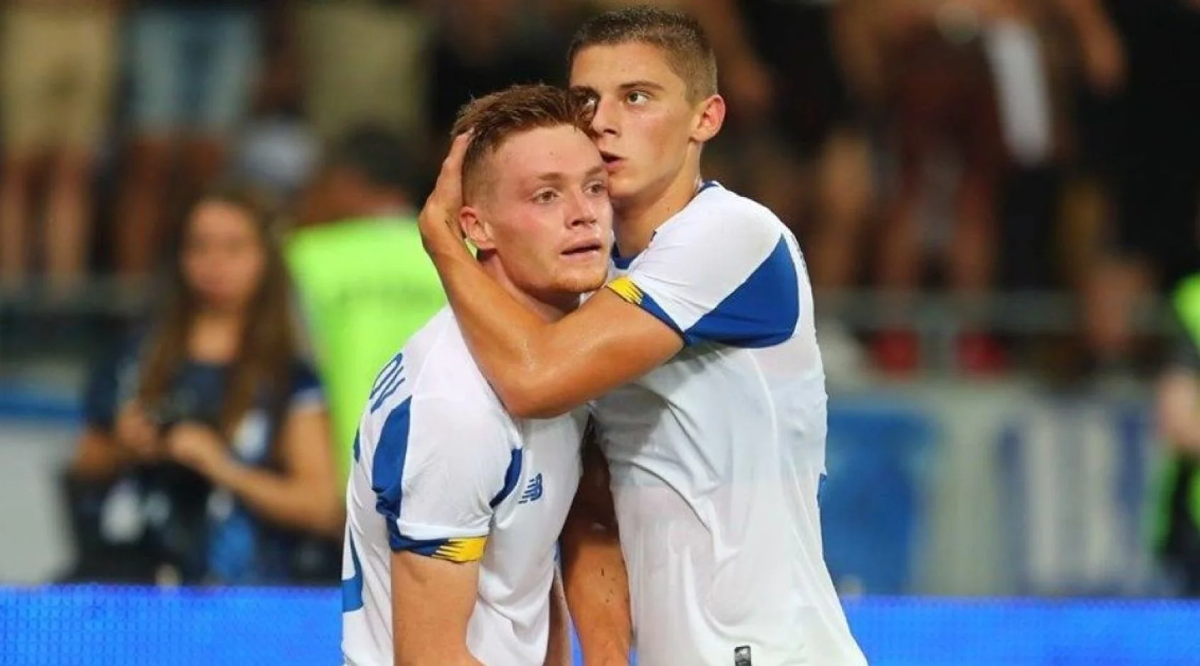 Віктор Циганков та Віталій Миколенко / Фото ФК Динамо