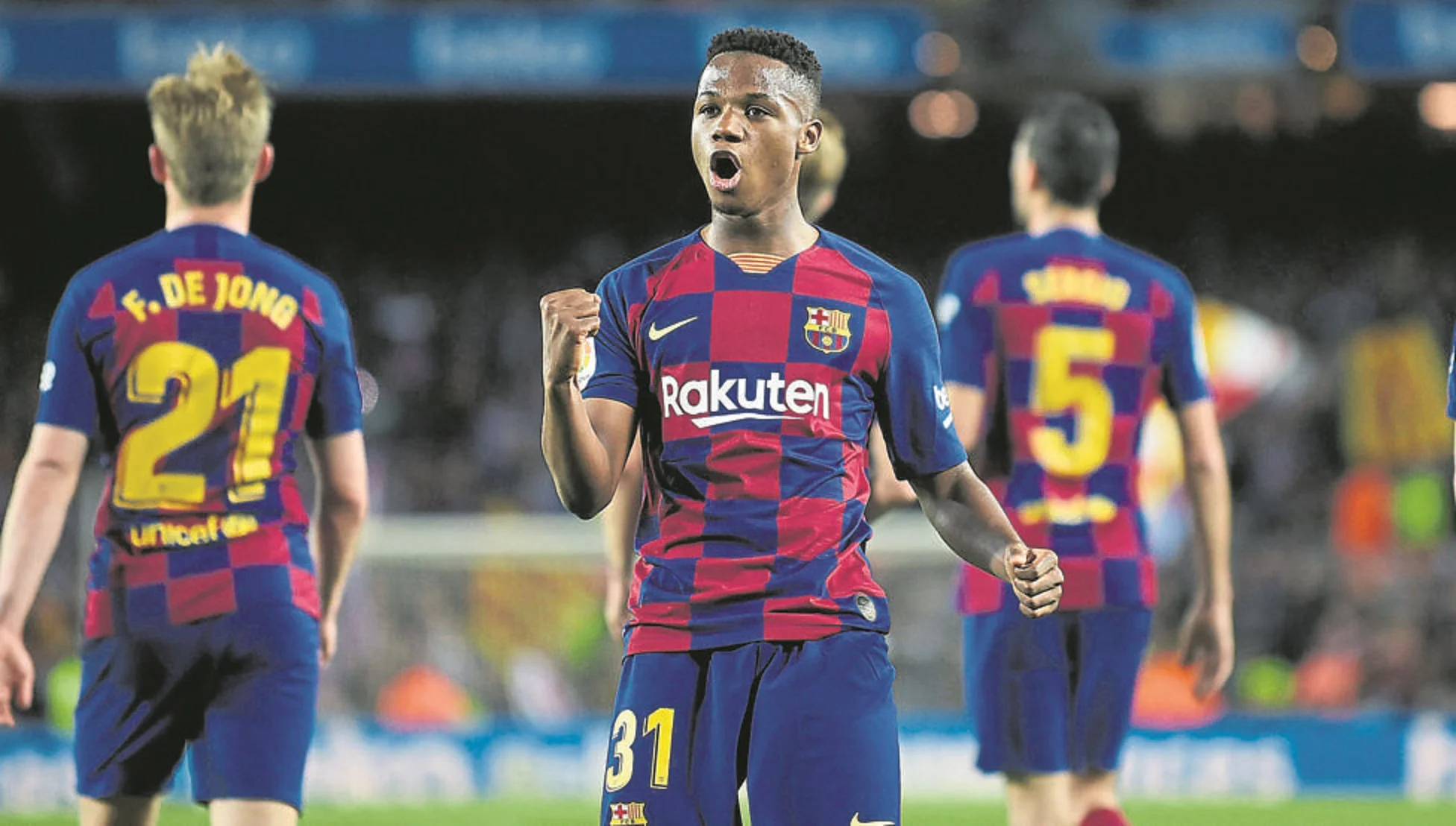 Ансу Фаті хоче кращого контракту