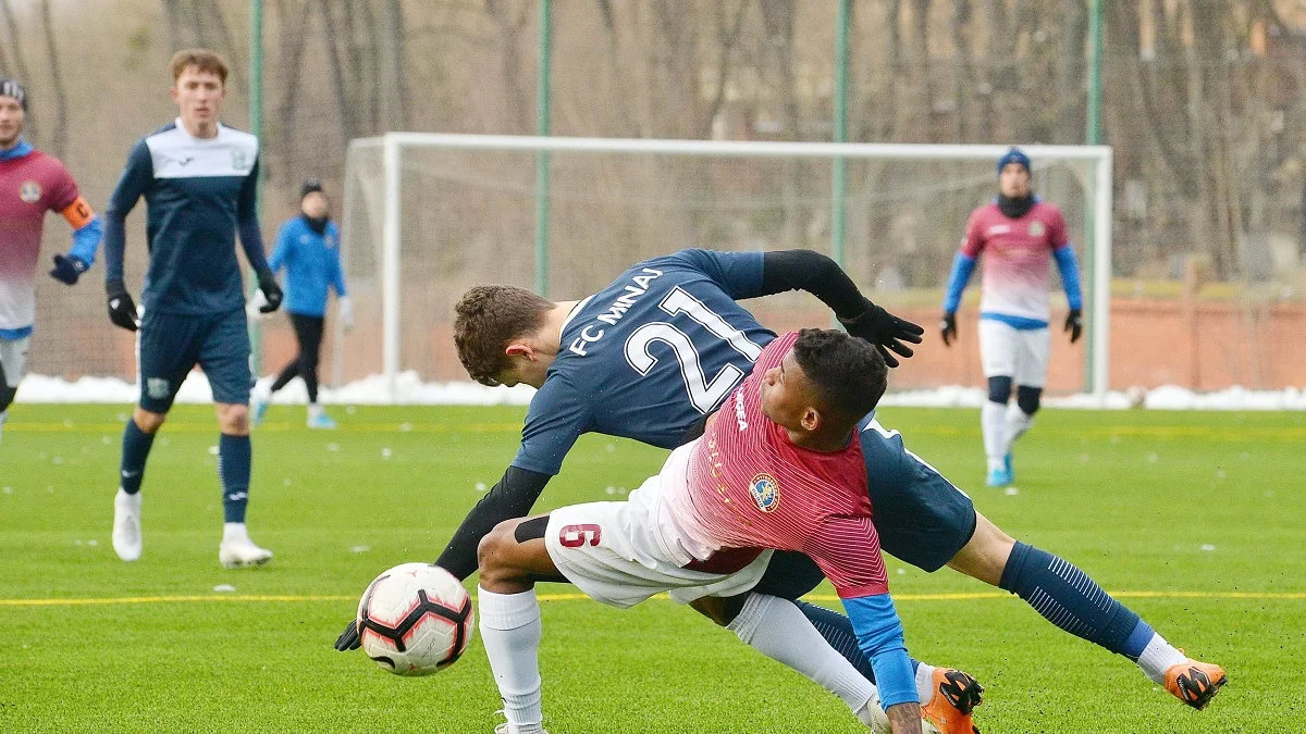 Игроки Львова в спарринге против Миная / Сайт львовян