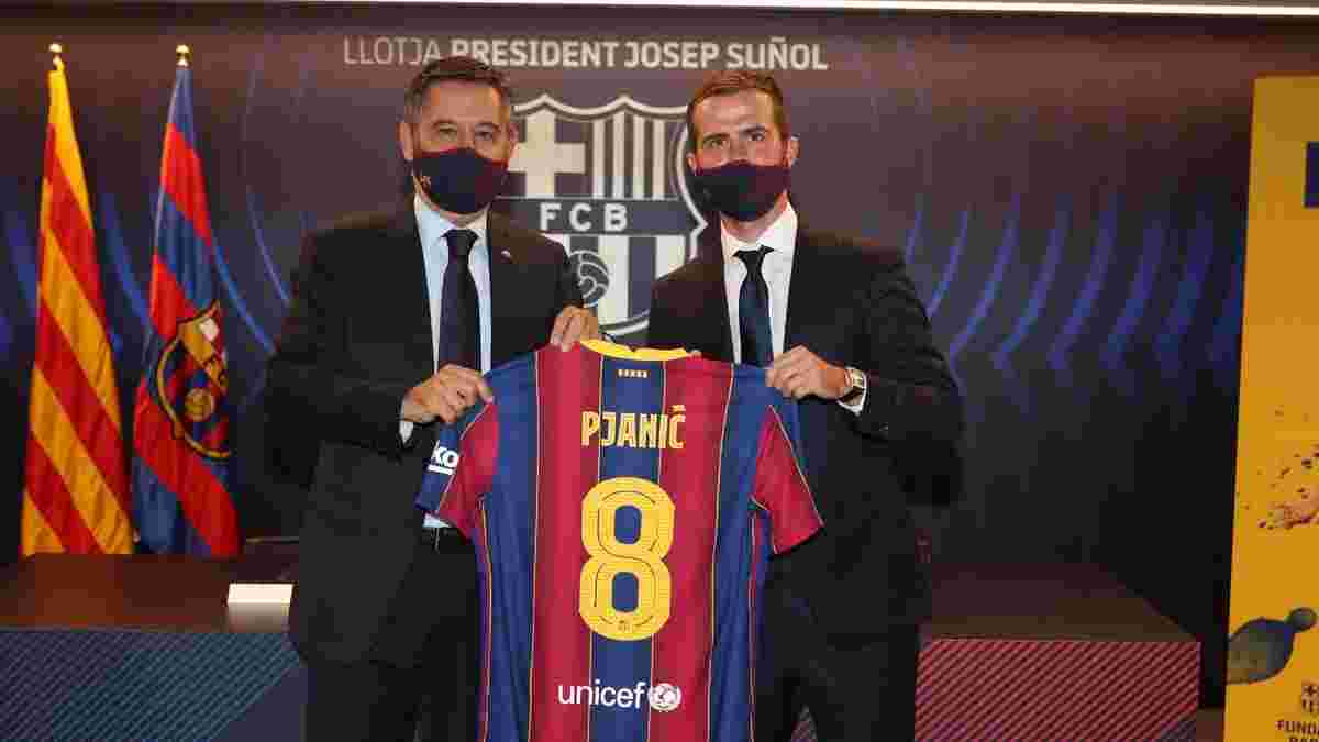 Барселона офіційно презентувала П'яніча – новачок обрав культовий номер