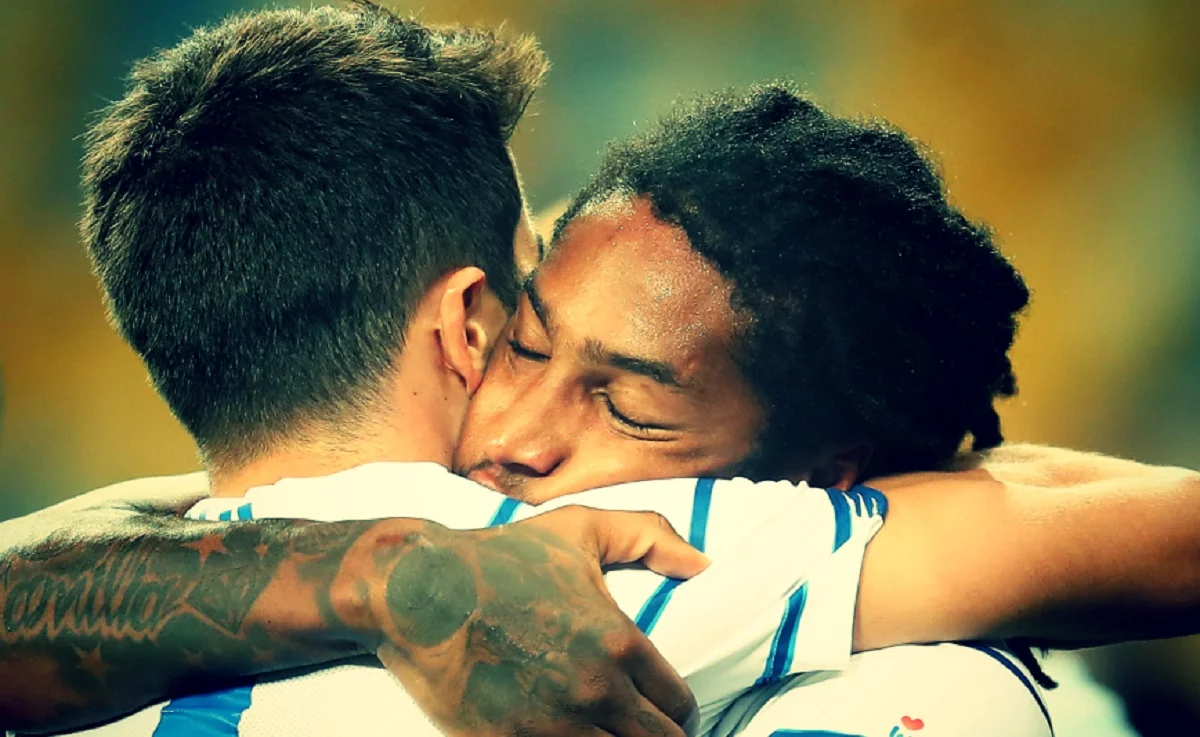 Де Пена і Жерсон / Фото ФК Динамо