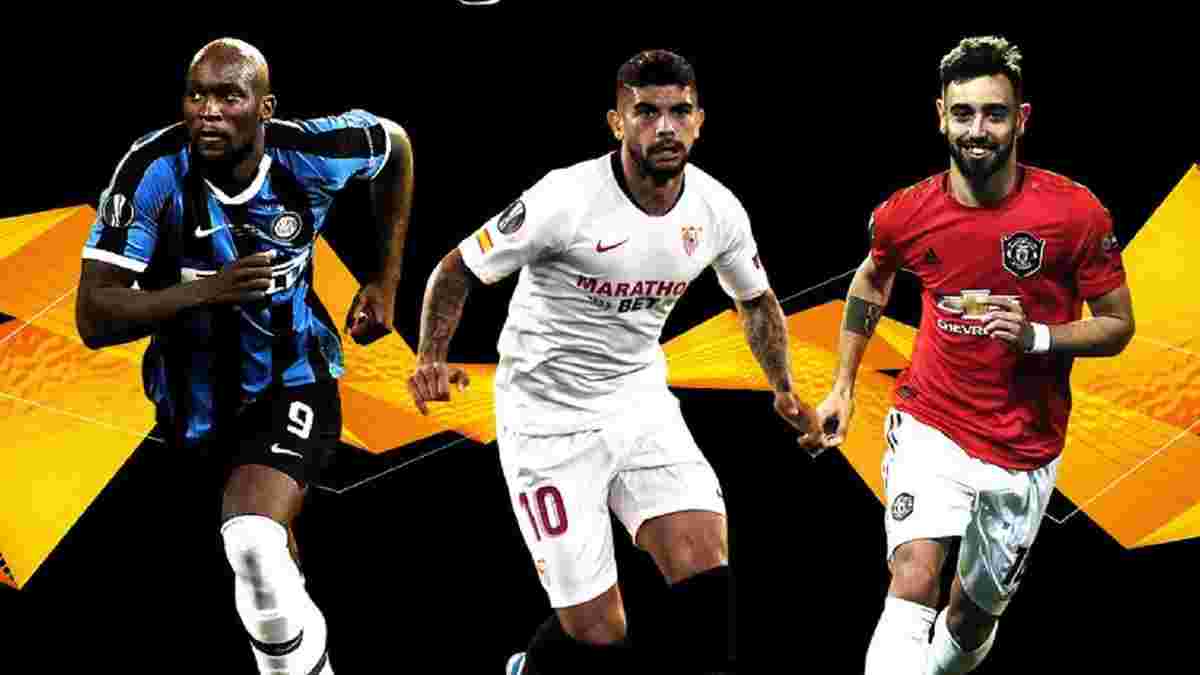 УЕФА объявил тройку претендентов на звание лучшего игрока Лиги Европы 2019/20
