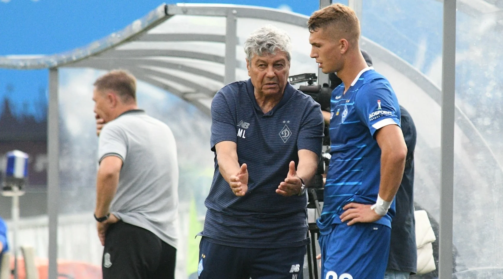 Супряга та Луческу / фото: ФК Динамо