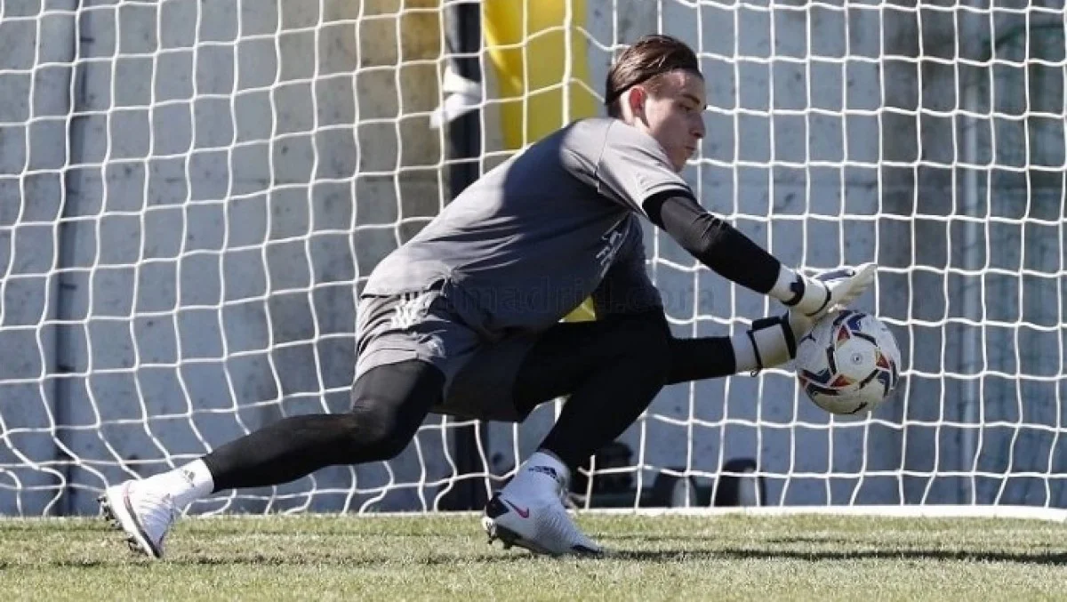 Андрій Лунін / фото: ФК Реал Мадрид