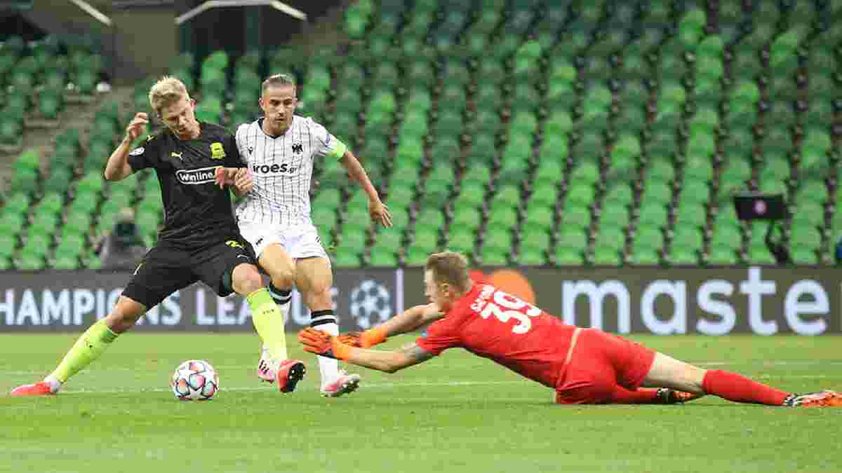 Лига чемпионов: Краснодар дожал ПАОК, Зальцбург совершил камбэк в поединке с Маккаби Тель-Авив