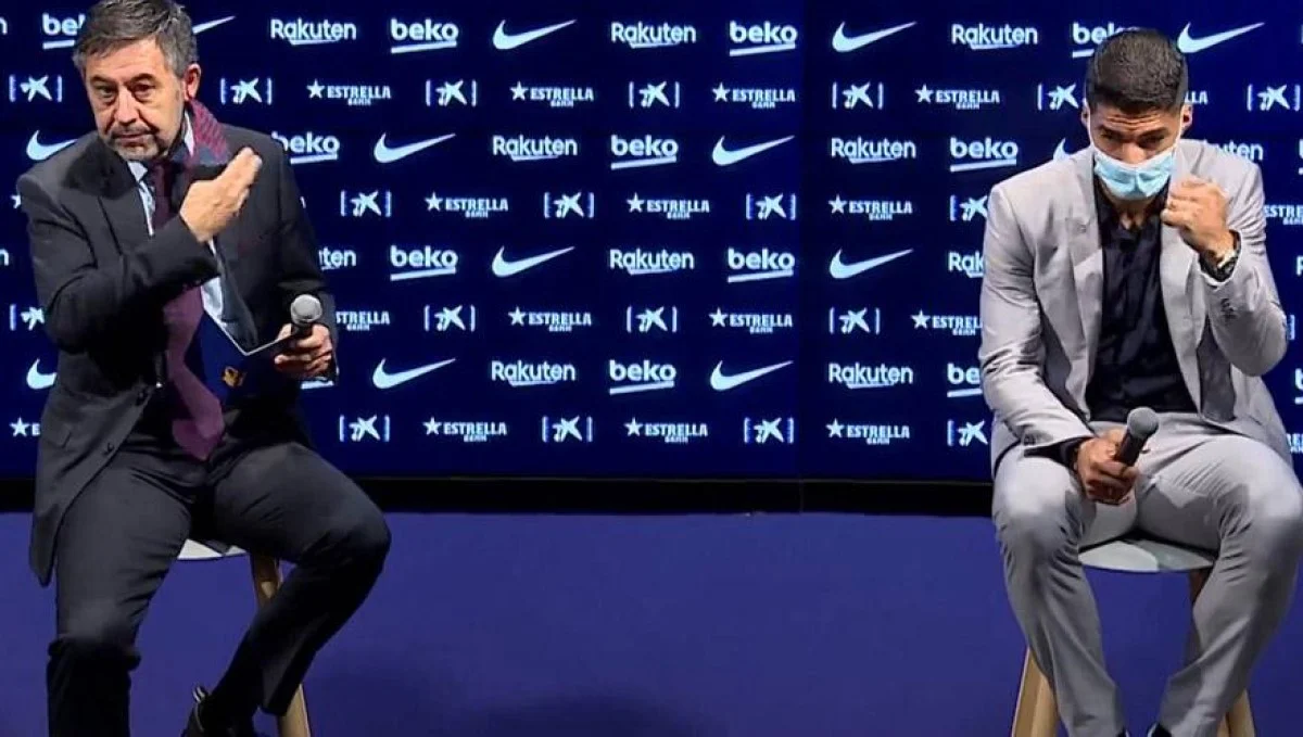 Бартомеу та Суарес / фото: ФК Барселона