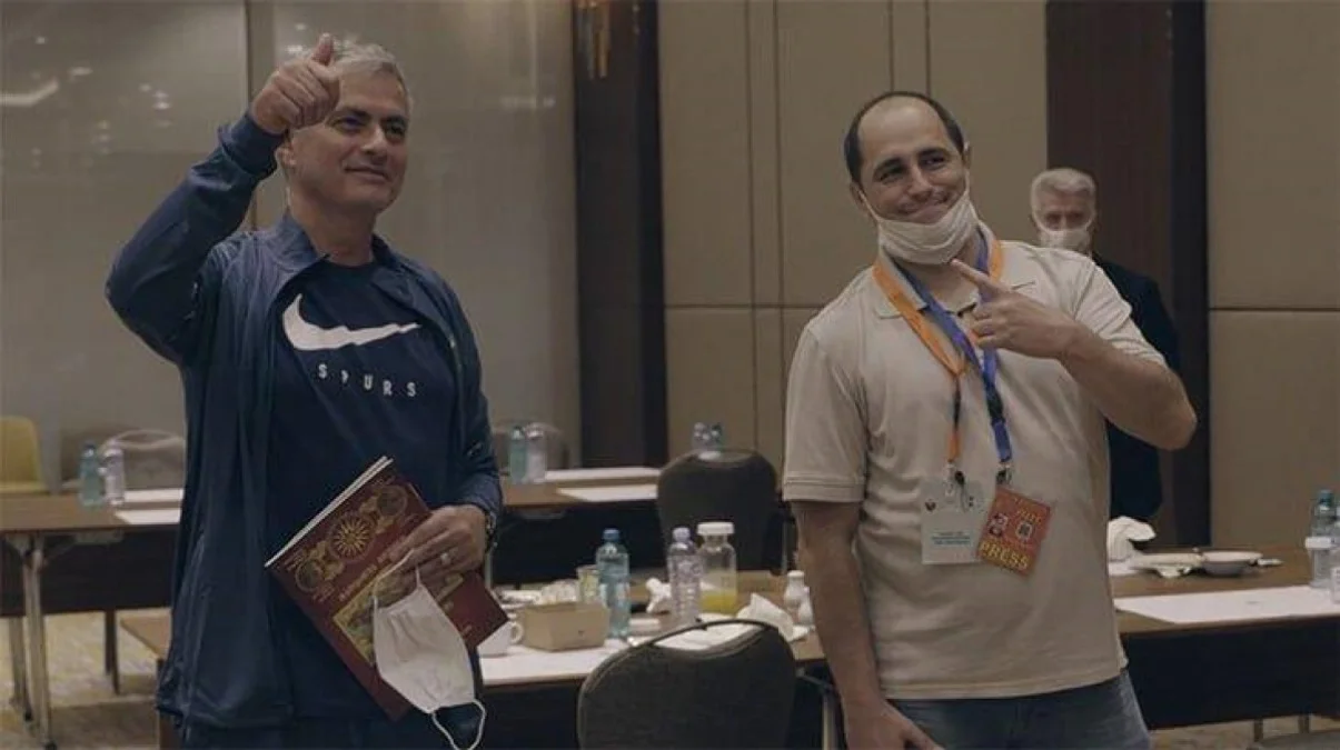 Жозе Моуринью и Игорь Александрович / фото: ФК Тоттенхэм