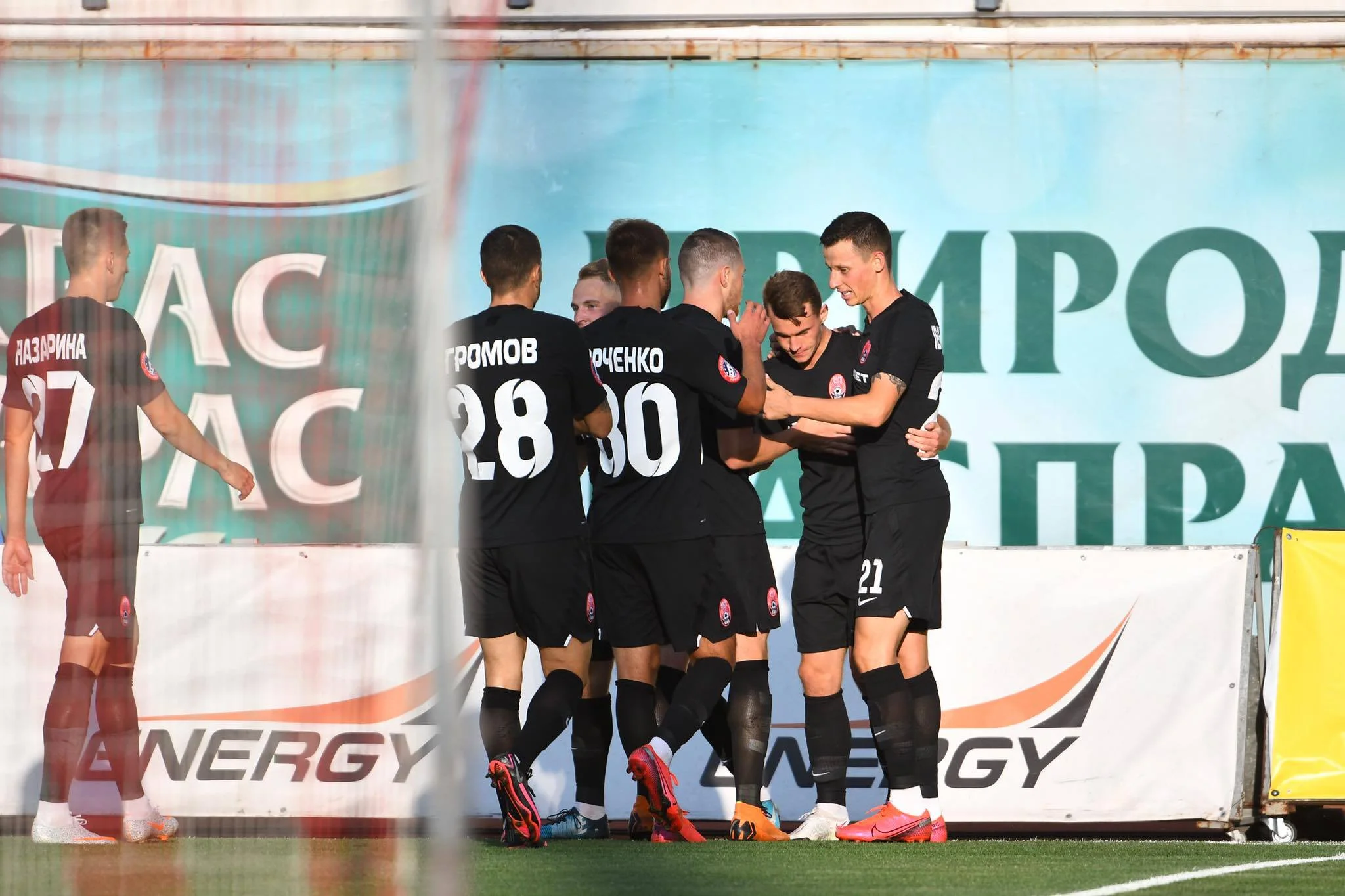 Заря пофеерила во Львове с 5-ю голами