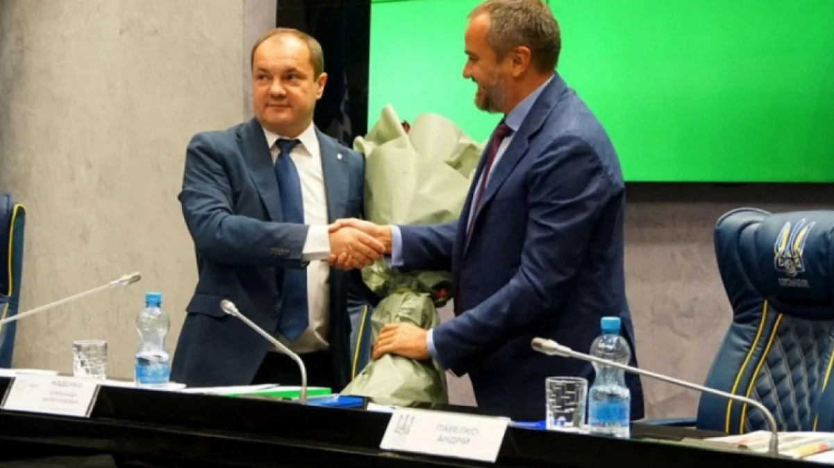 Олександр Каденко та Андрій Павелко / Sportarena