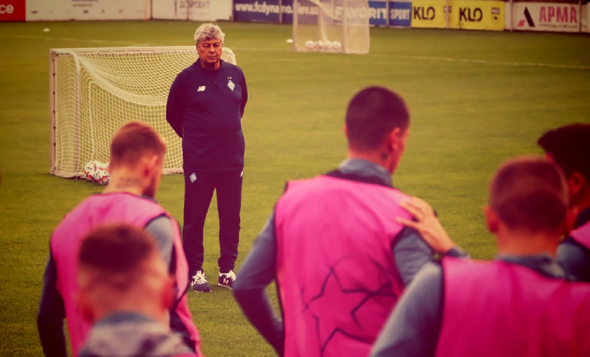 Луческу готовит команду к матчу с Гентом / Фото ФК Динамо