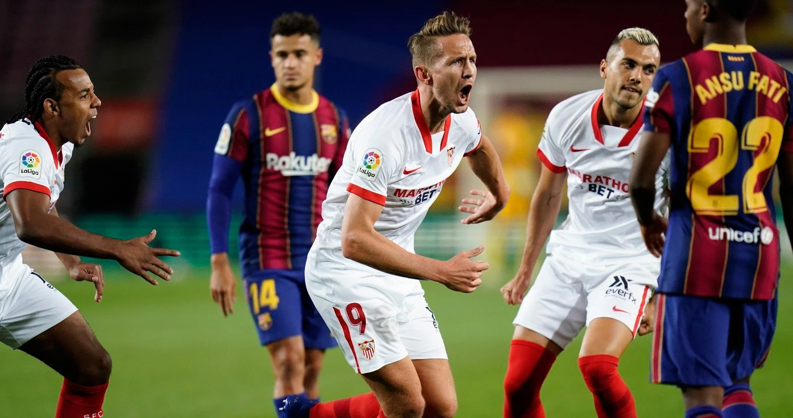Барселона – Севилья: отчёт на матч Ла Лиги