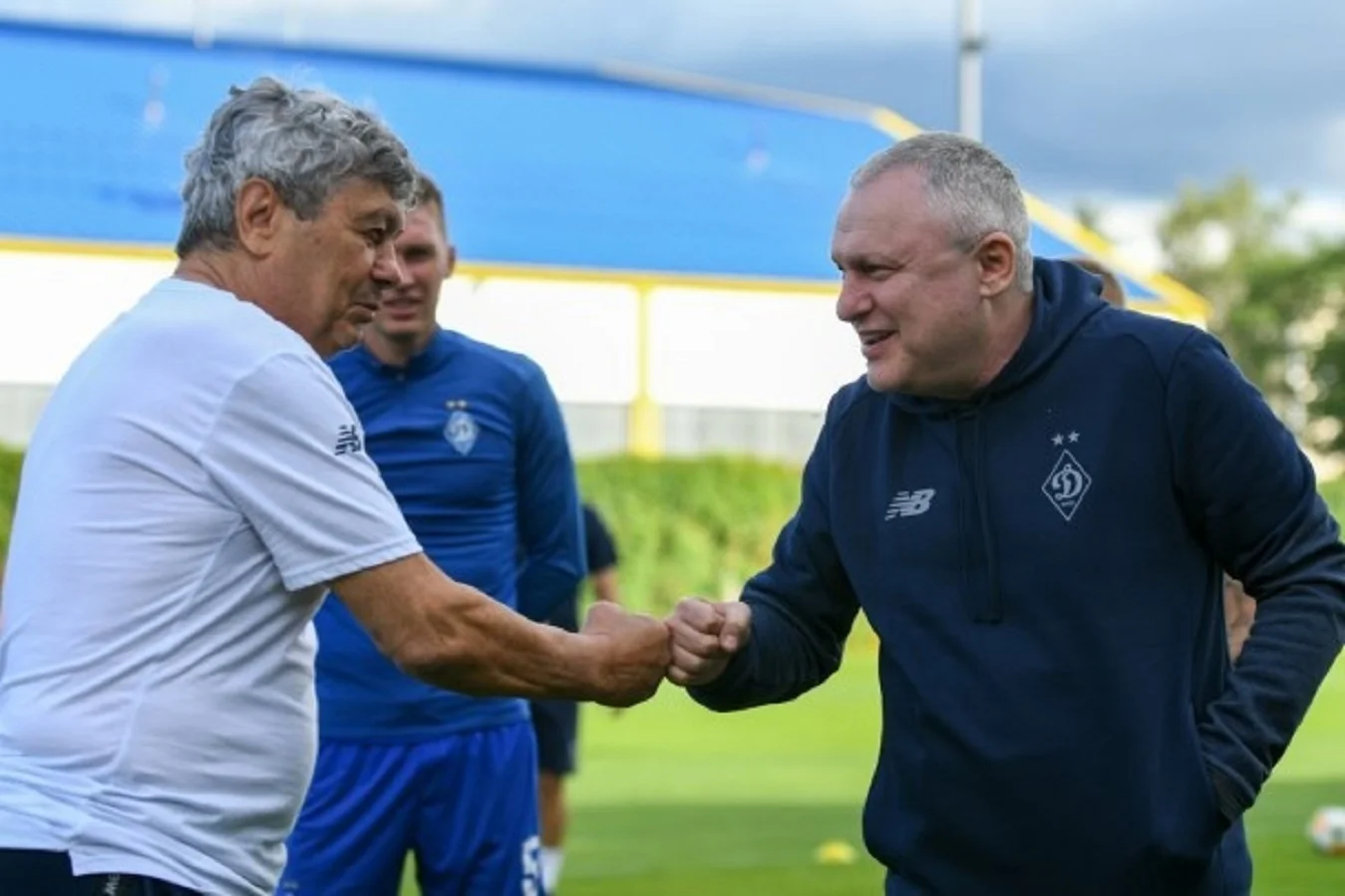 Мирча Луческу и Игорь Суркис / Фото ФК Динамо