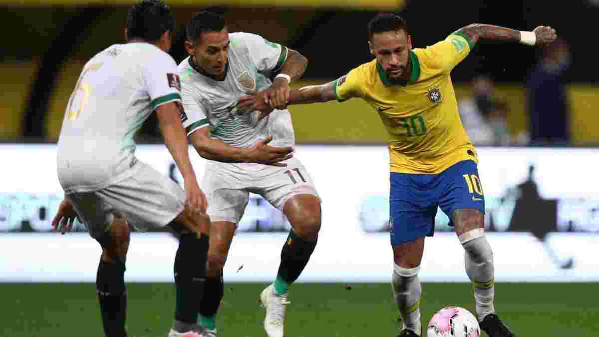 Бразилия – Боливия – 5:0 – видео голов и обзор матча