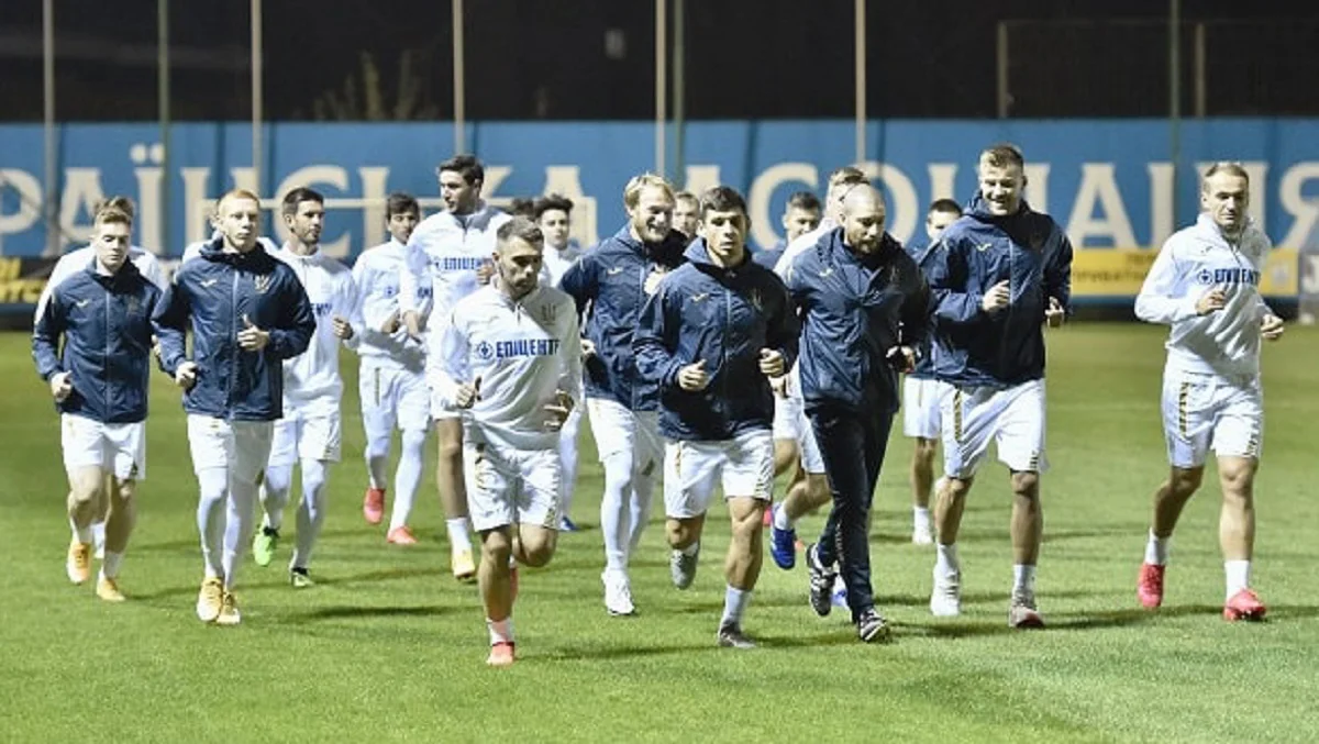 Сборная Украины / Фото П. Кубанова