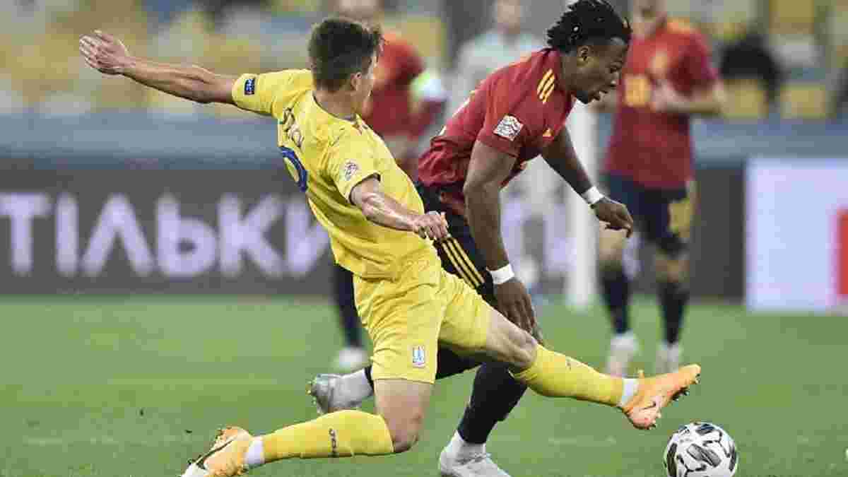 Украина – Испания – 1:0 – видео гола Цыганкова и обзор матча