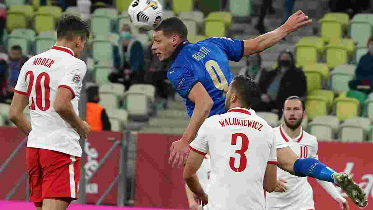 Манчини нашел главную причину неудачи сборной Италии в матче против Польши