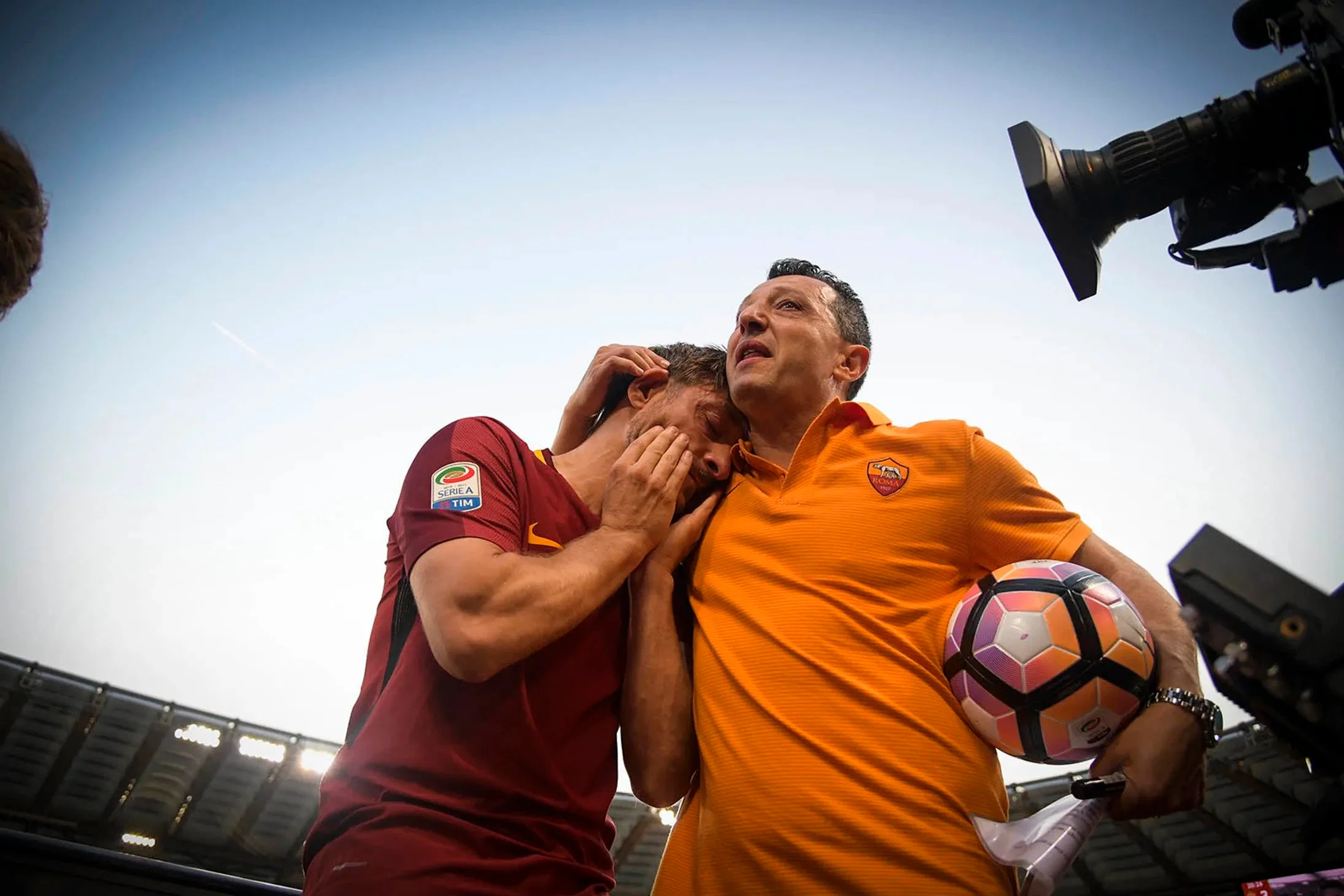 Франческо Тотті (ліворуч) / ФК Рома