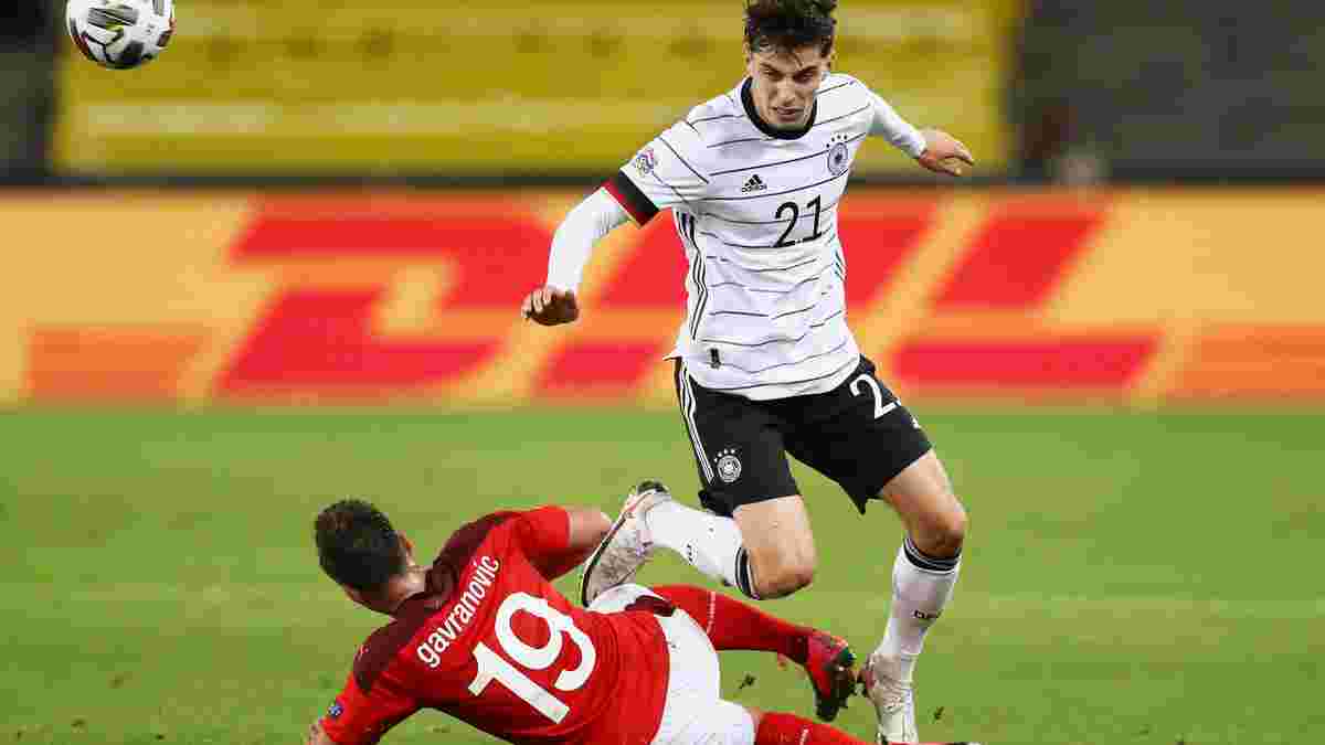 Германия расписала феерическую ничью со Швейцарией в пользу сборной Украины
