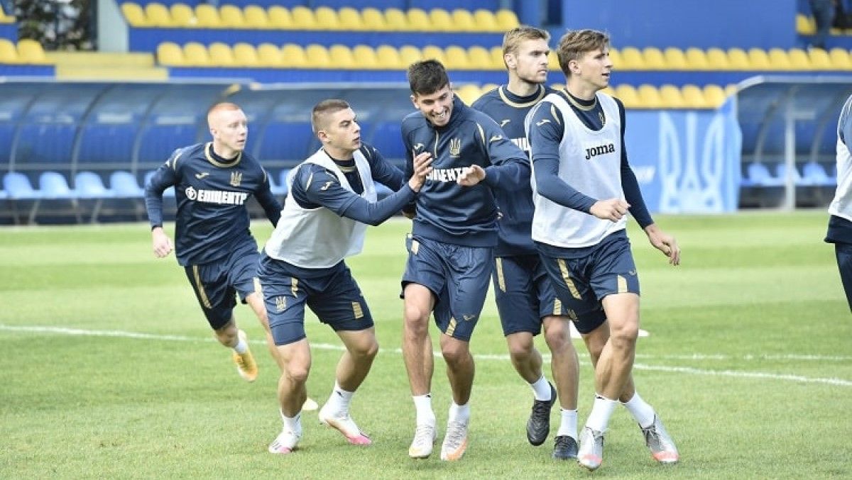 Тренировка сборной Украины / УАФ