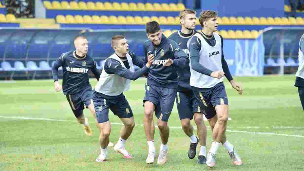 Украина – Испания: подопечные Шевченко провели последнюю тренировку перед матчем Лиги наций