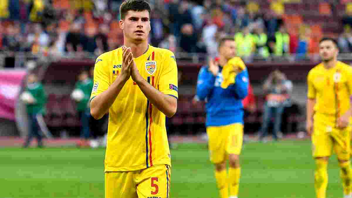 Белуце феєрично стартував у матчі збірної Румунії U-21 проти Мальти – новачок Динамо був вилучений ще до перерви