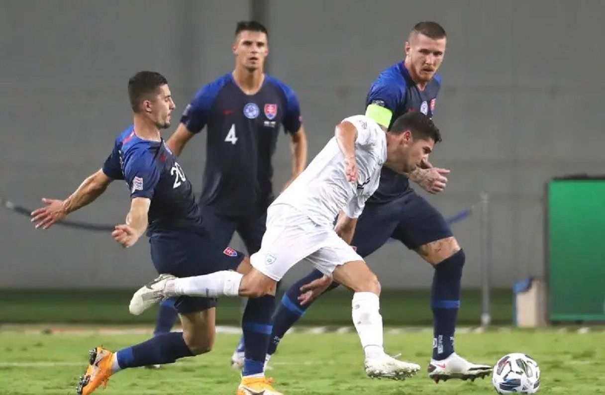 Словакия – Израиль – 2:3 – видеообзор матча