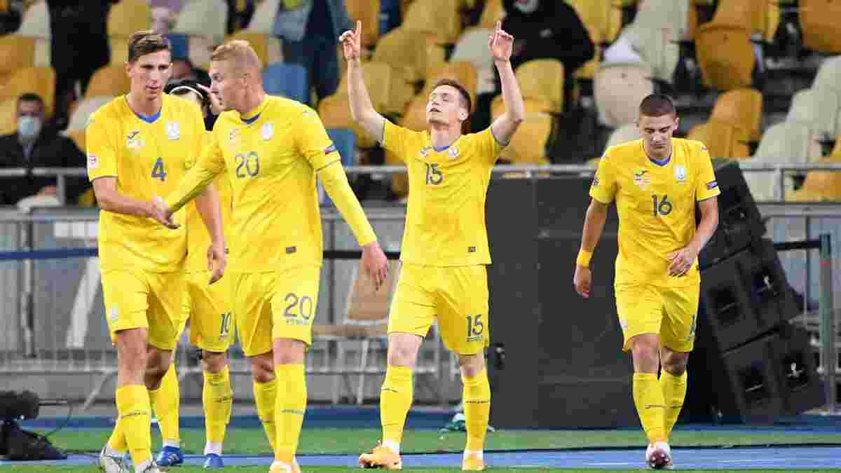 Украина благодаря победе над Испанией поднялась в рейтинге ФИФА