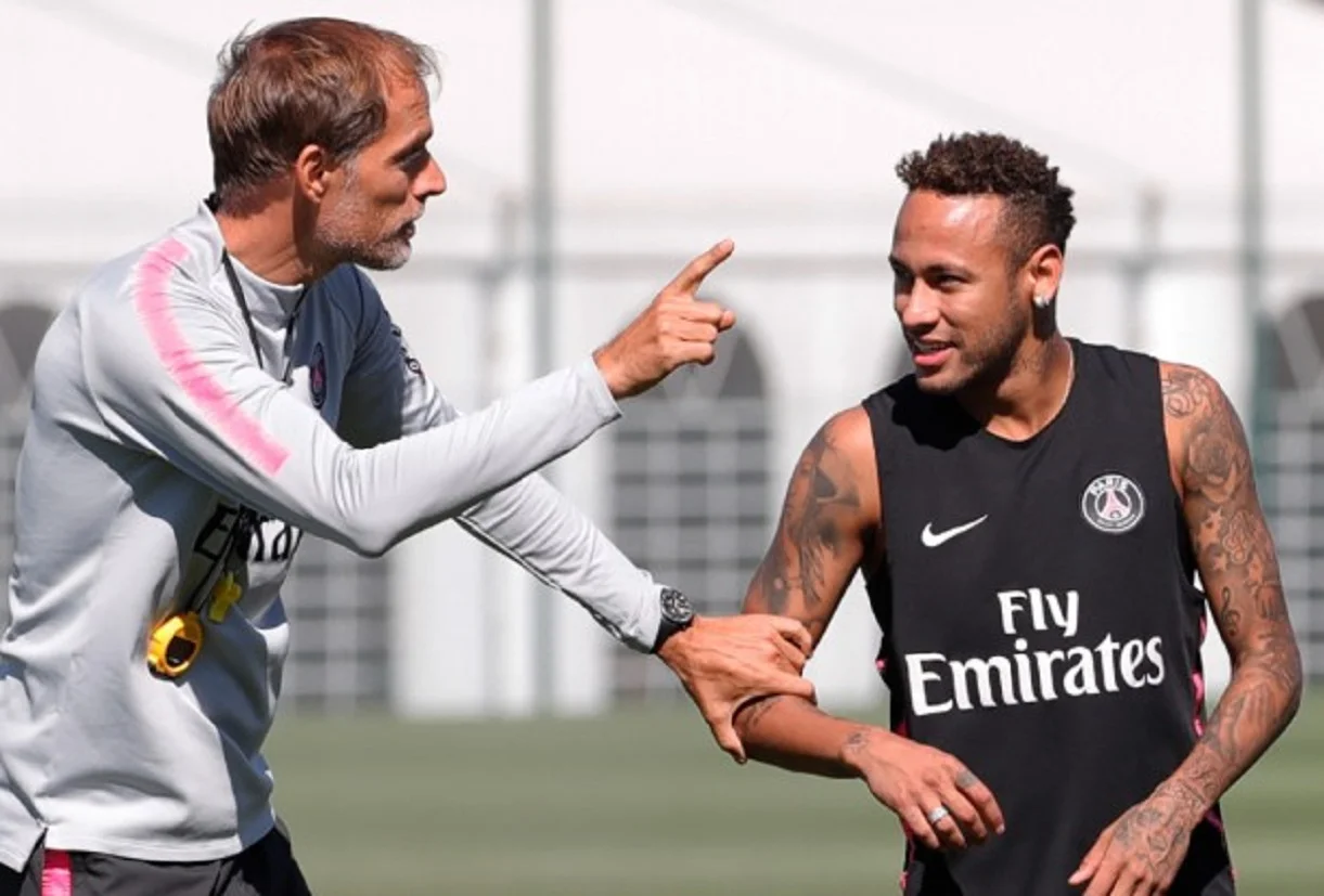 Тухель і Неймар / Сайт ПСЖ