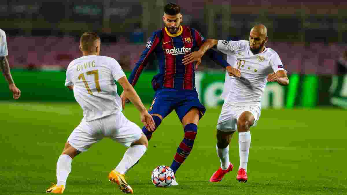 Голы Месси, Фати и Харатина в видеообзоре матча Барселона – Ференцварош – 5:1
