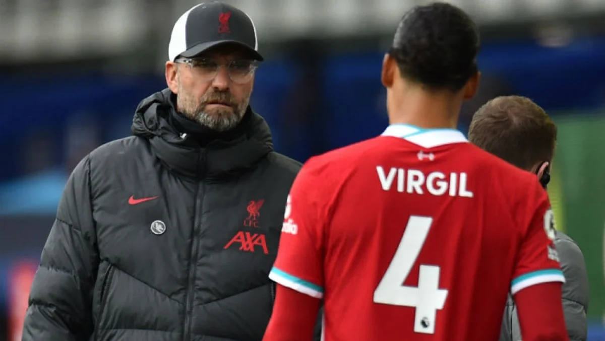 Вірджил ван Дейк та Юрген Клопп / фото з відкритих джерел