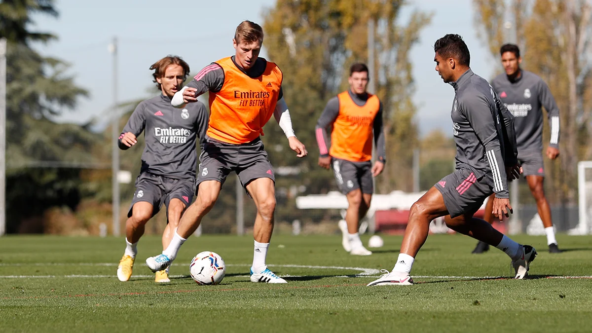 Тренировка Реала / Сайт клуба