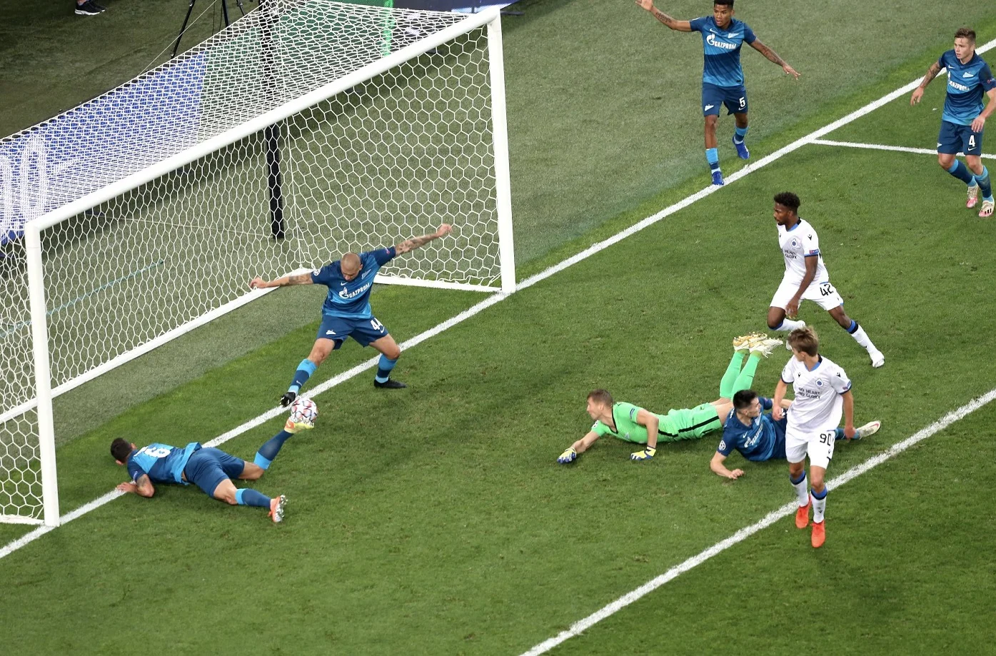 Зеніт – Брюгге – 1:2 – відеоогляд матчу