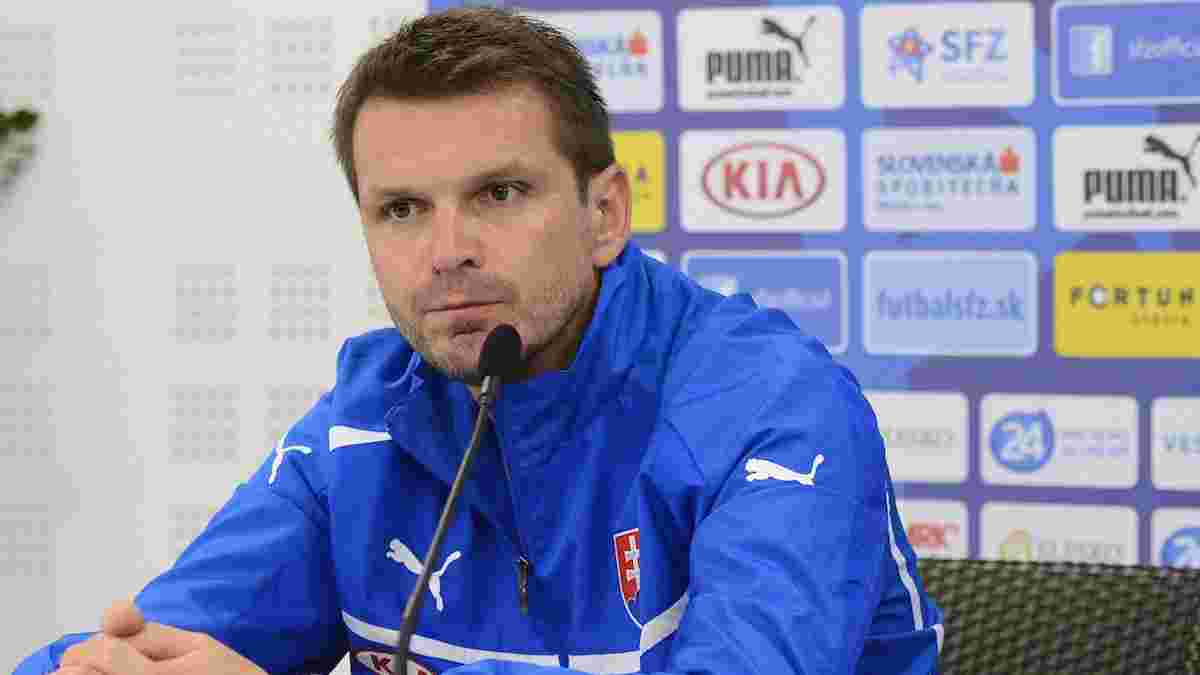 Словаччина офіційно змінила головного тренера – "соколи" провалили Лігу націй