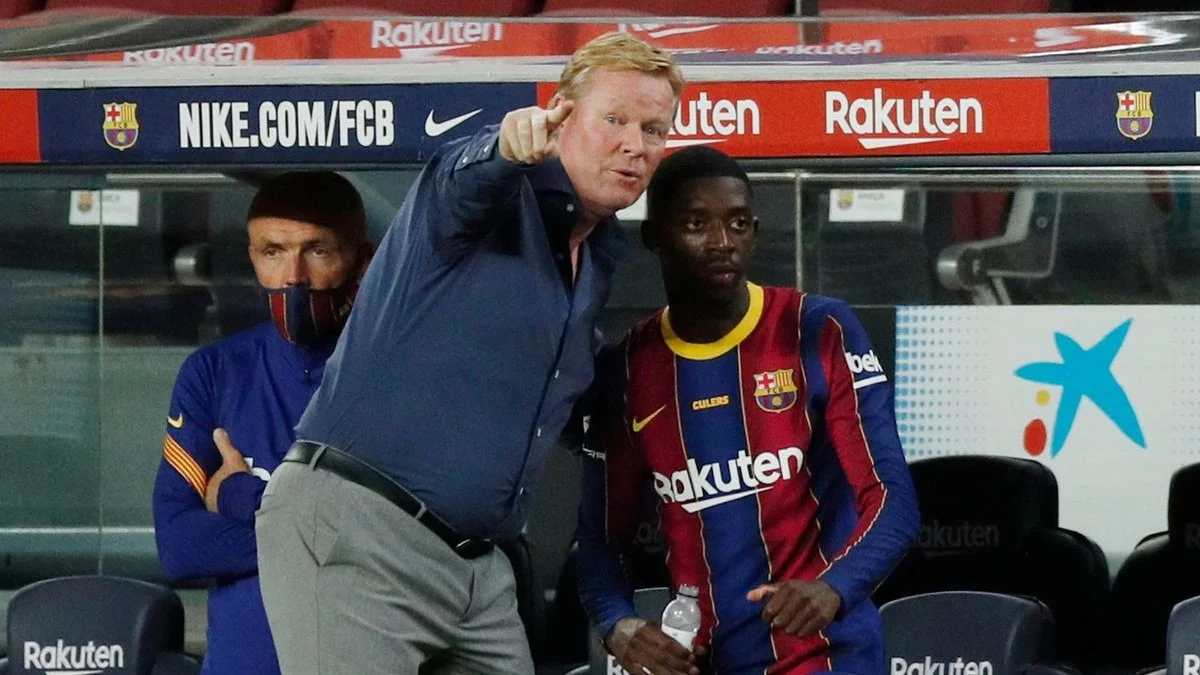 Куман і Дембеле / фото із соцмереж