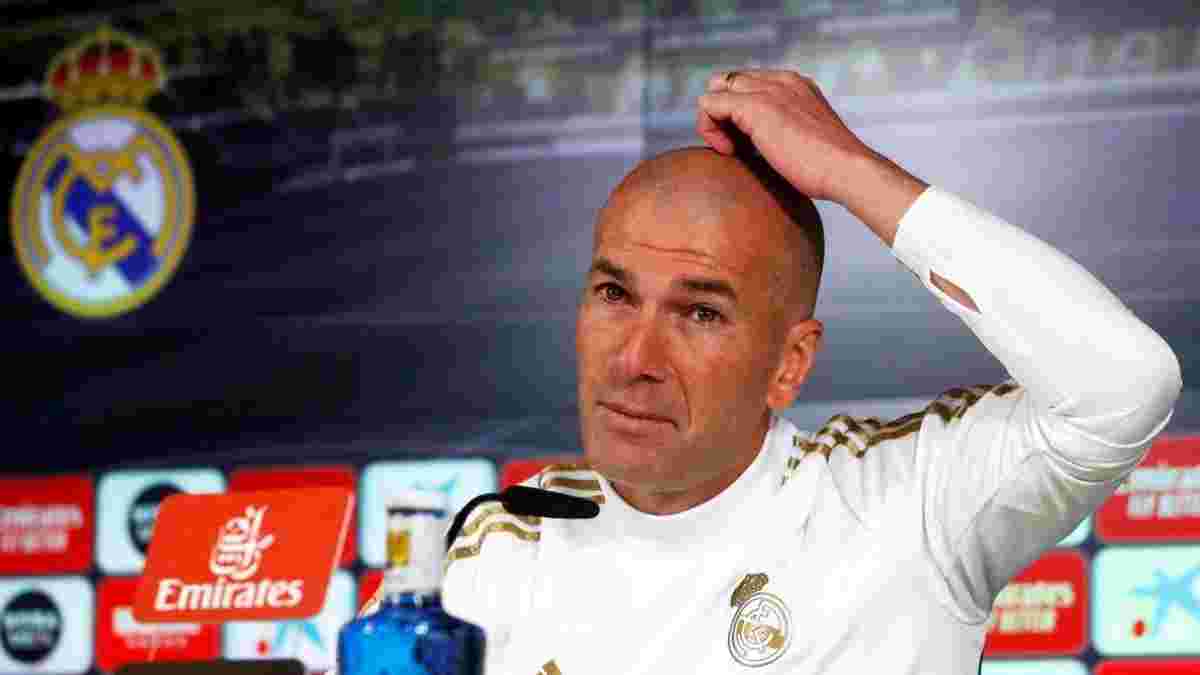 Зідан зіткнувся із опозицією в Реалі – п'ятірка зірок хоче відставки тренера