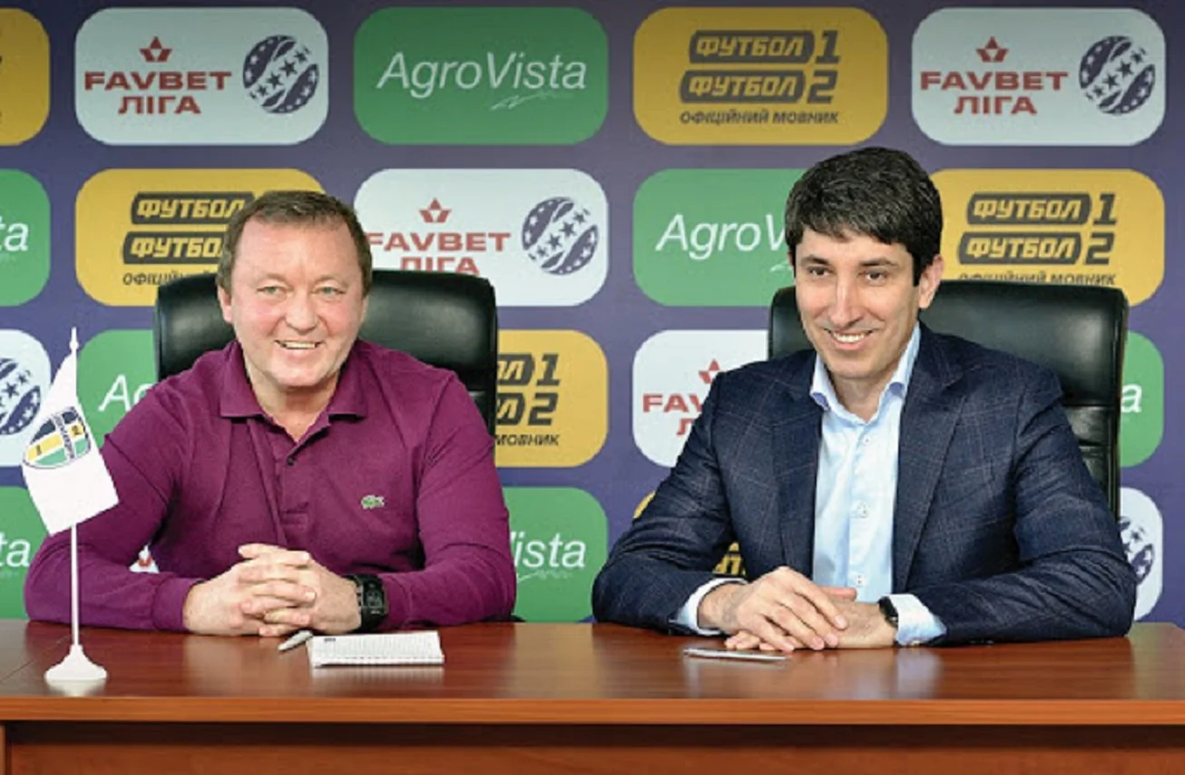 Владимир Шаран и Сергей Кузьменко / Фото ФК Александрия