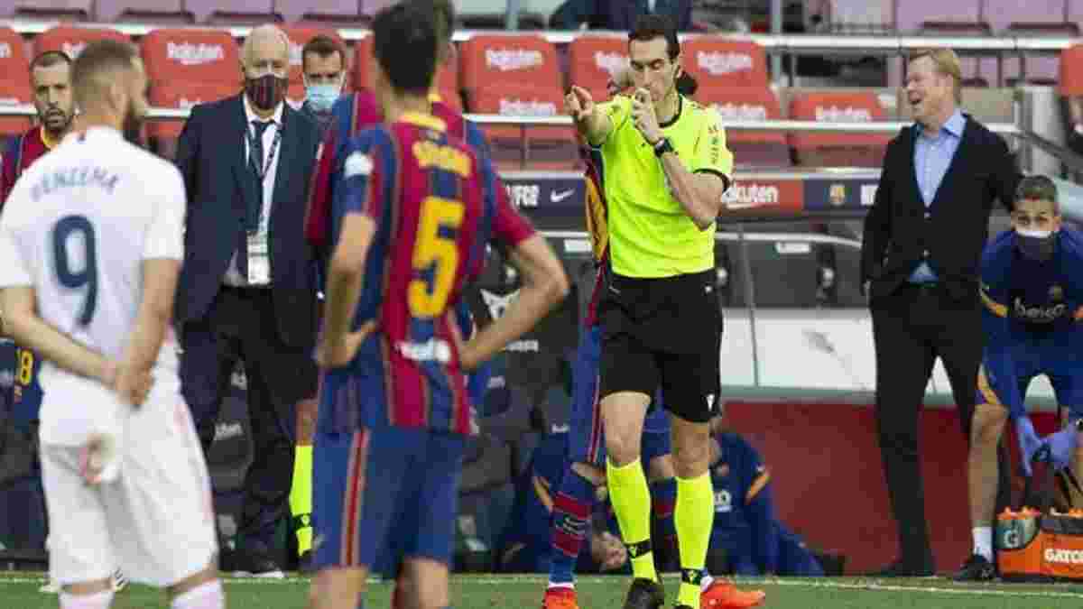 Барселона – Реал: каталонці отримали сенсаційний доказ упередженості арбітра в епізоді з пенальті