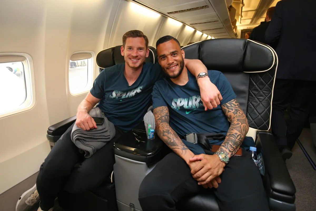 Ян Вертонген и Михел Ворм / Фото ФК Тоттенхэм