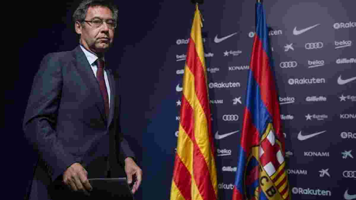 Бартомеу не пішов у відставку з посади президента Барселони