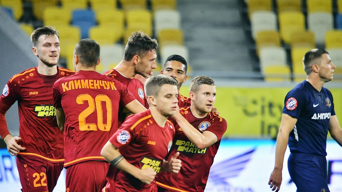 Гравці Львова у матчі з СК Дніпро-1 / Сайт львів'ян