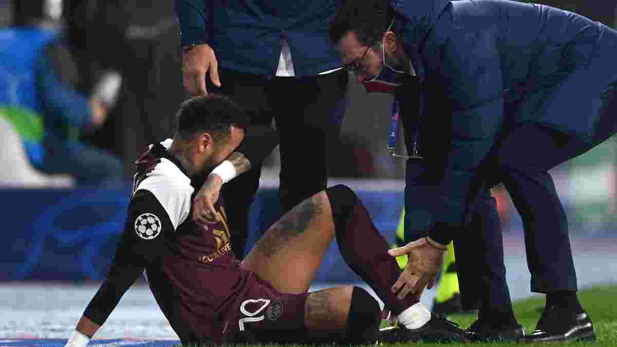 Тухель оценил состояние Неймара после травмы в матче Лиги чемпионов – бразилец покидал поле в слезах