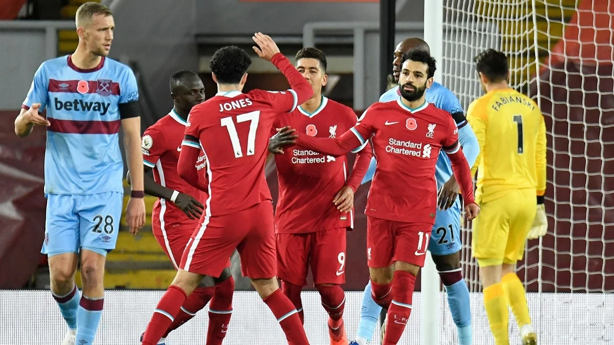 Ливерпуль – Вест Хэм: отчет о матче Ярмоленко 31.10.2020