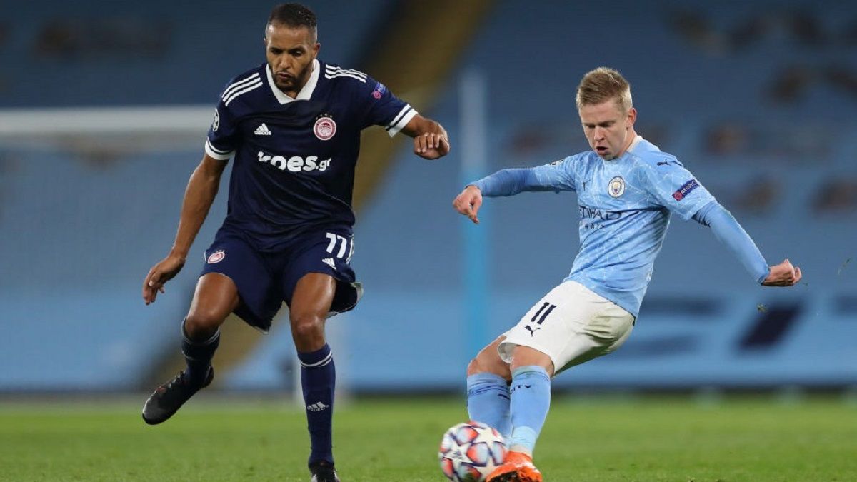 Зинченко против Олимпиакоса / Man City