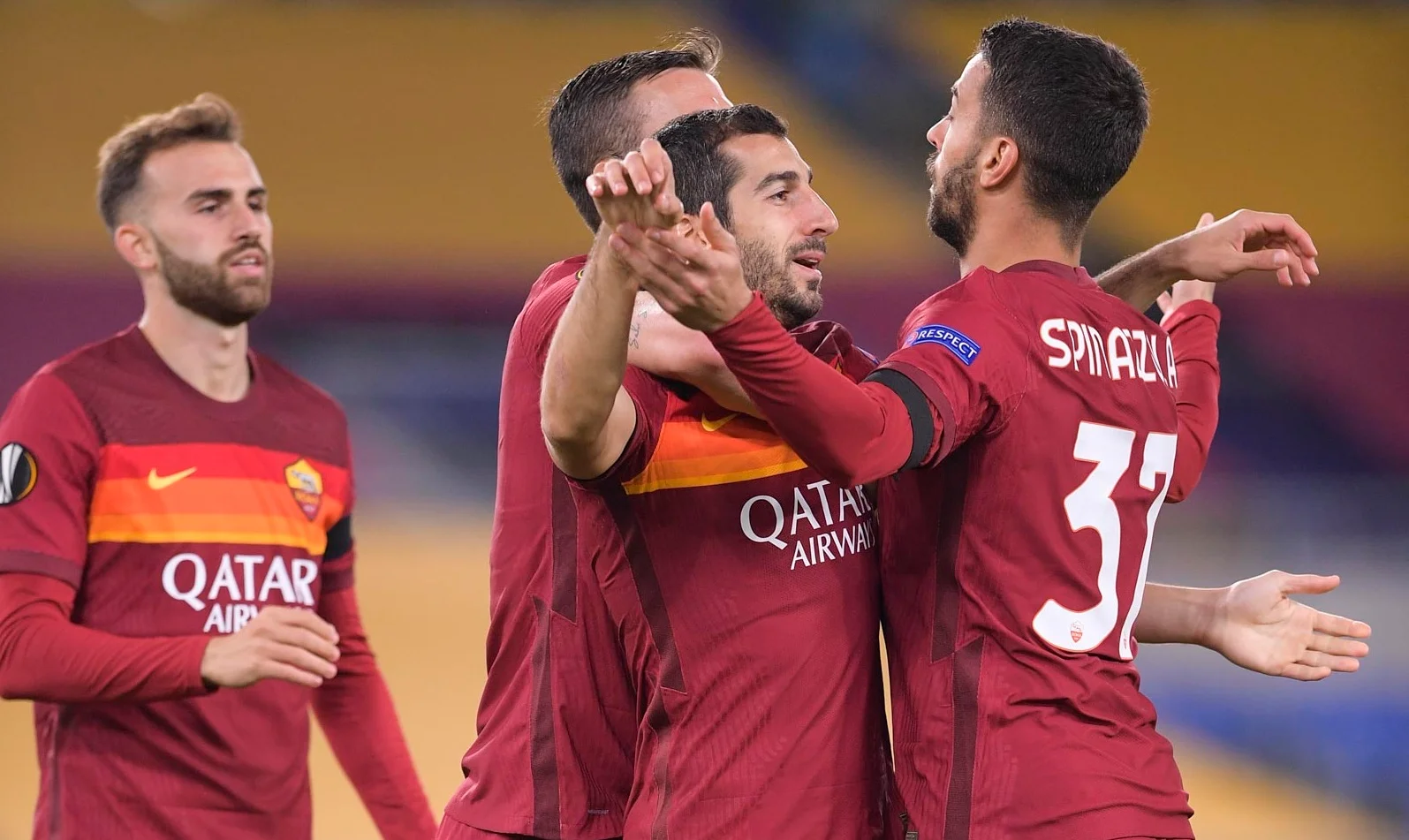 Рома святкує розгромну перемогу