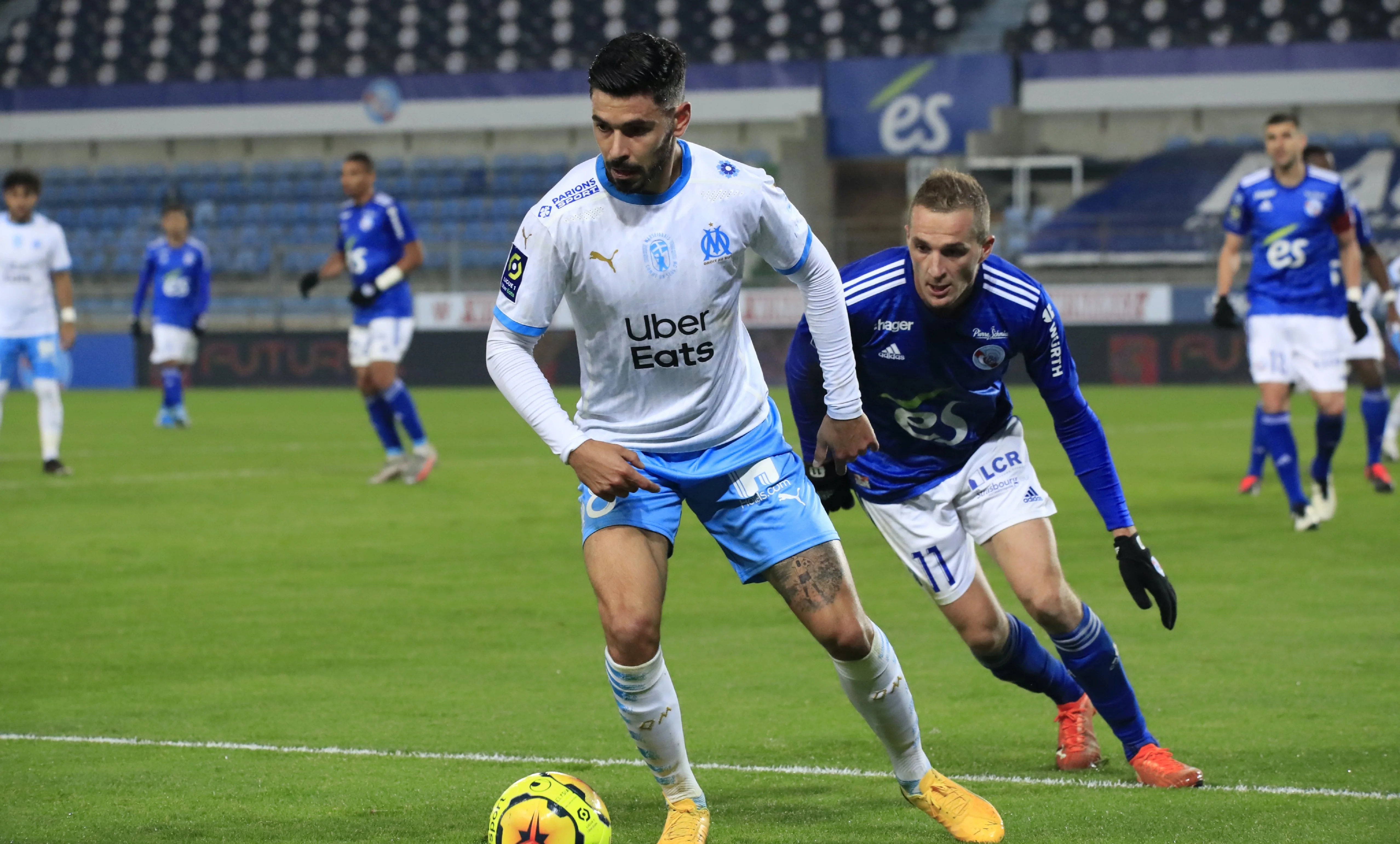 Страсбур – Марсель / Фото ФК Марсель