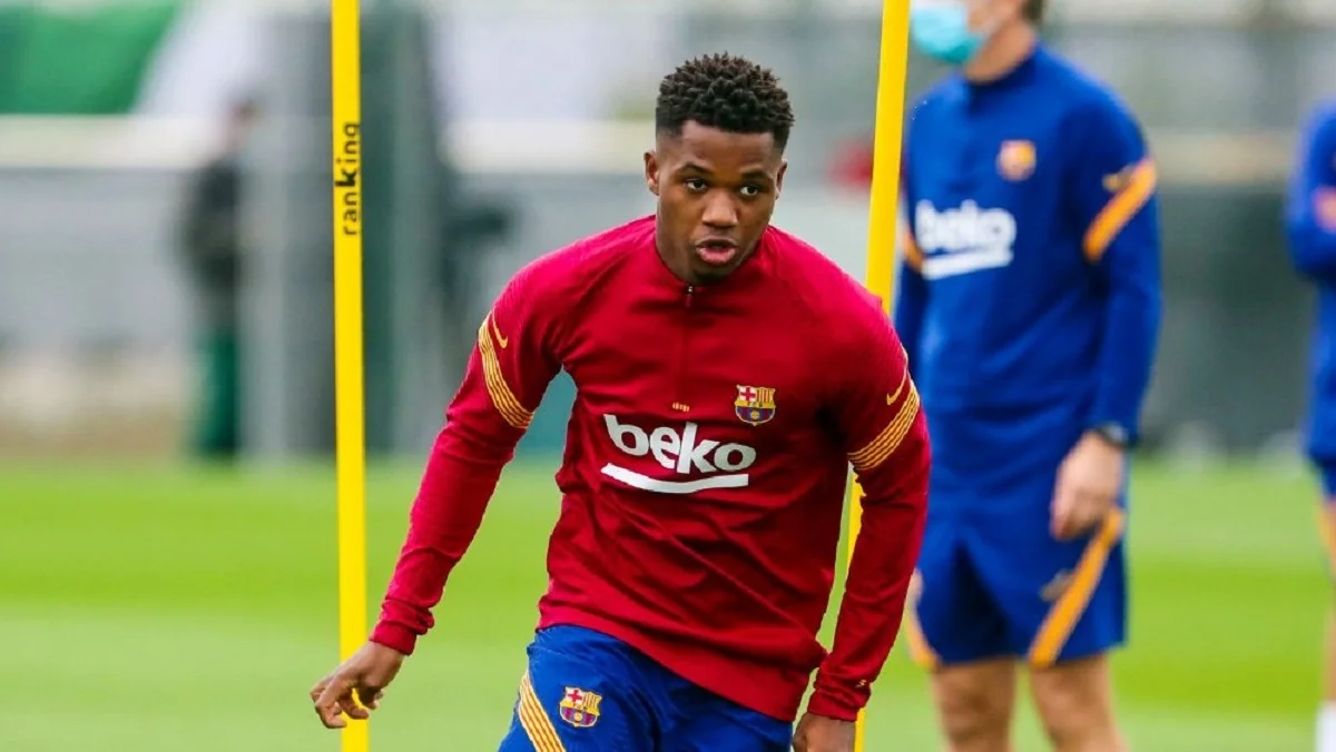 Ансу Фати / Твиттер Барселоны