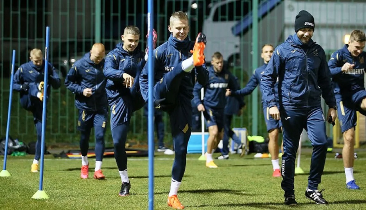 Сборная Украины / Фото Евгения Кравса