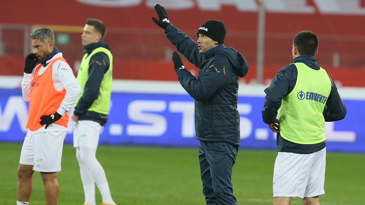 Андрій Шевченко на тренуванні / Фото УАФ