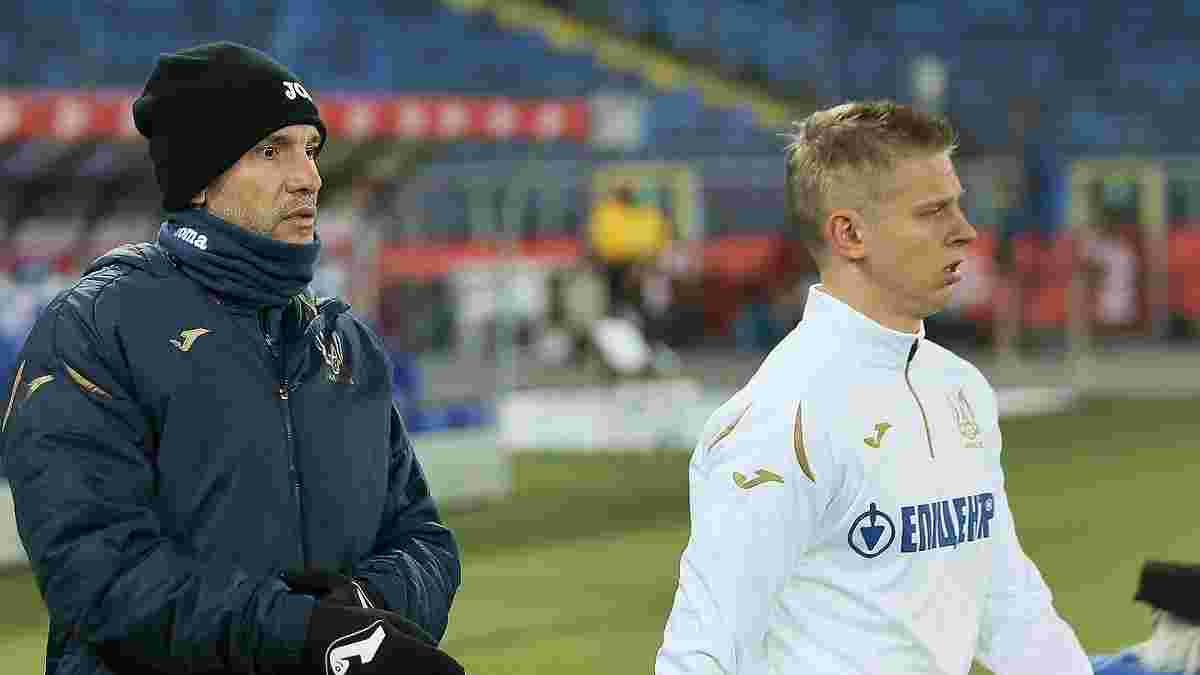 Зинченко отметил прогресс сборной Украины на примере Европы