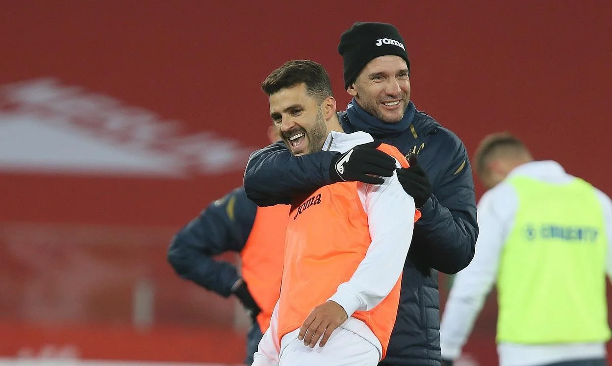 Мораєс та Шевченко / Сайт УАФ